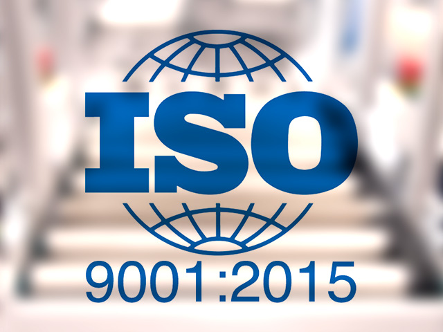 Certified quality according to ISO 9001:2015
